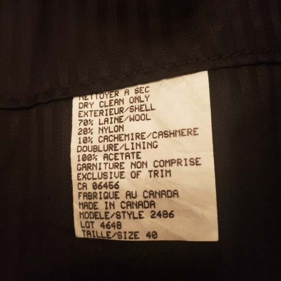 Double-breasted Belted Wool Trench Coat - Picture 11 of 14